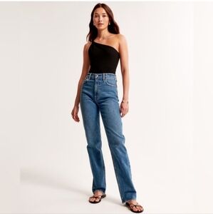 Abercrombie & Fitch ’90s Straight Ultra High Rise Jeans curve love 2 Long